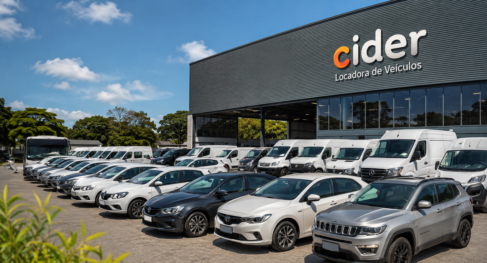 Pátio da Cider Locadora